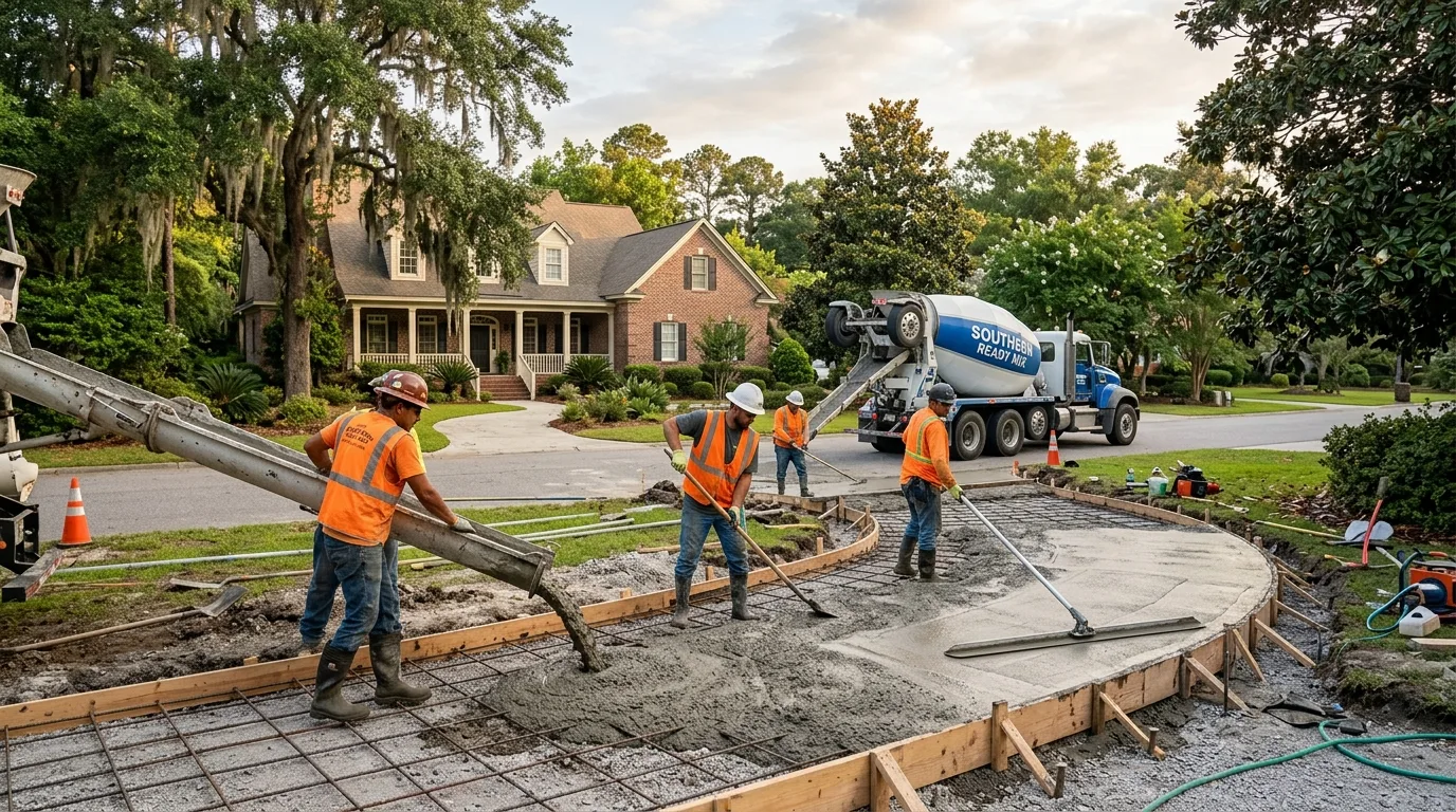 Best Time to Pour Concrete in Spring, TX: A Seasonal Guide