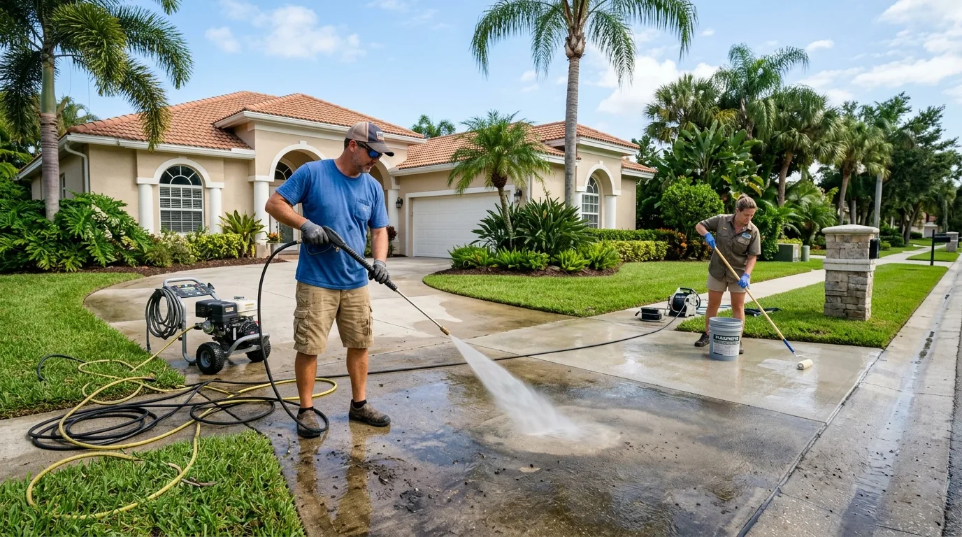 How to Maintain Your Concrete Patio in Houston's Humid Climate
