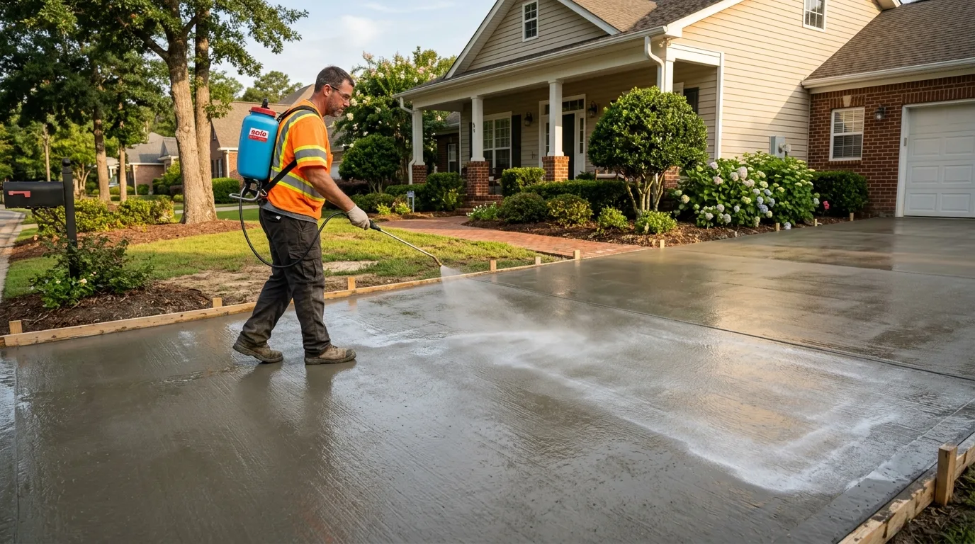 Pouring Concrete in Texas Summer Heat: Tips from Spring Contractors