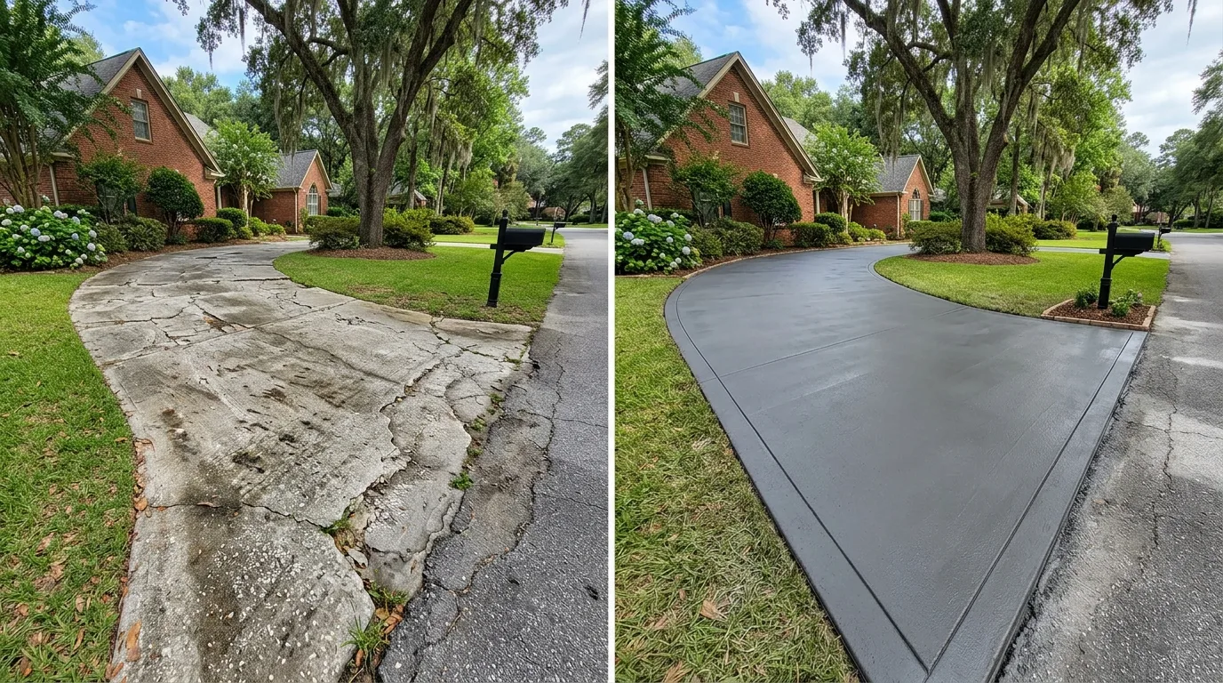 5 Signs Your Spring, TX Driveway Needs Replacing (Not Just Repairing)